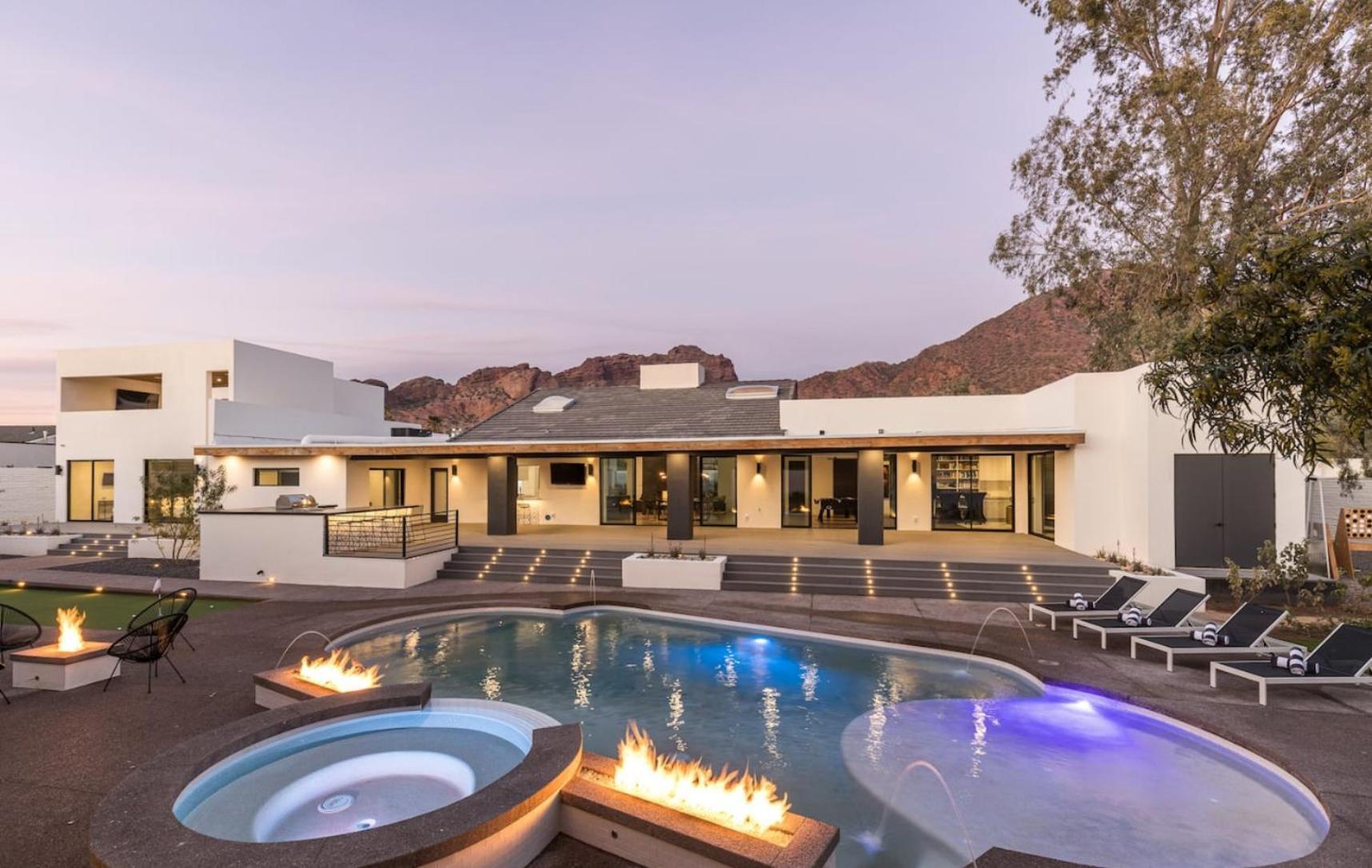 Luxury Micro-Resort, Theater, Sauna, Heated Pool Phoenix Exteriér fotografie